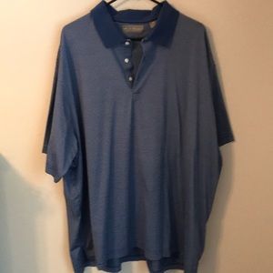 Daniel Cremieux 3XB XXL 3XL Blue/White Stripe Polo